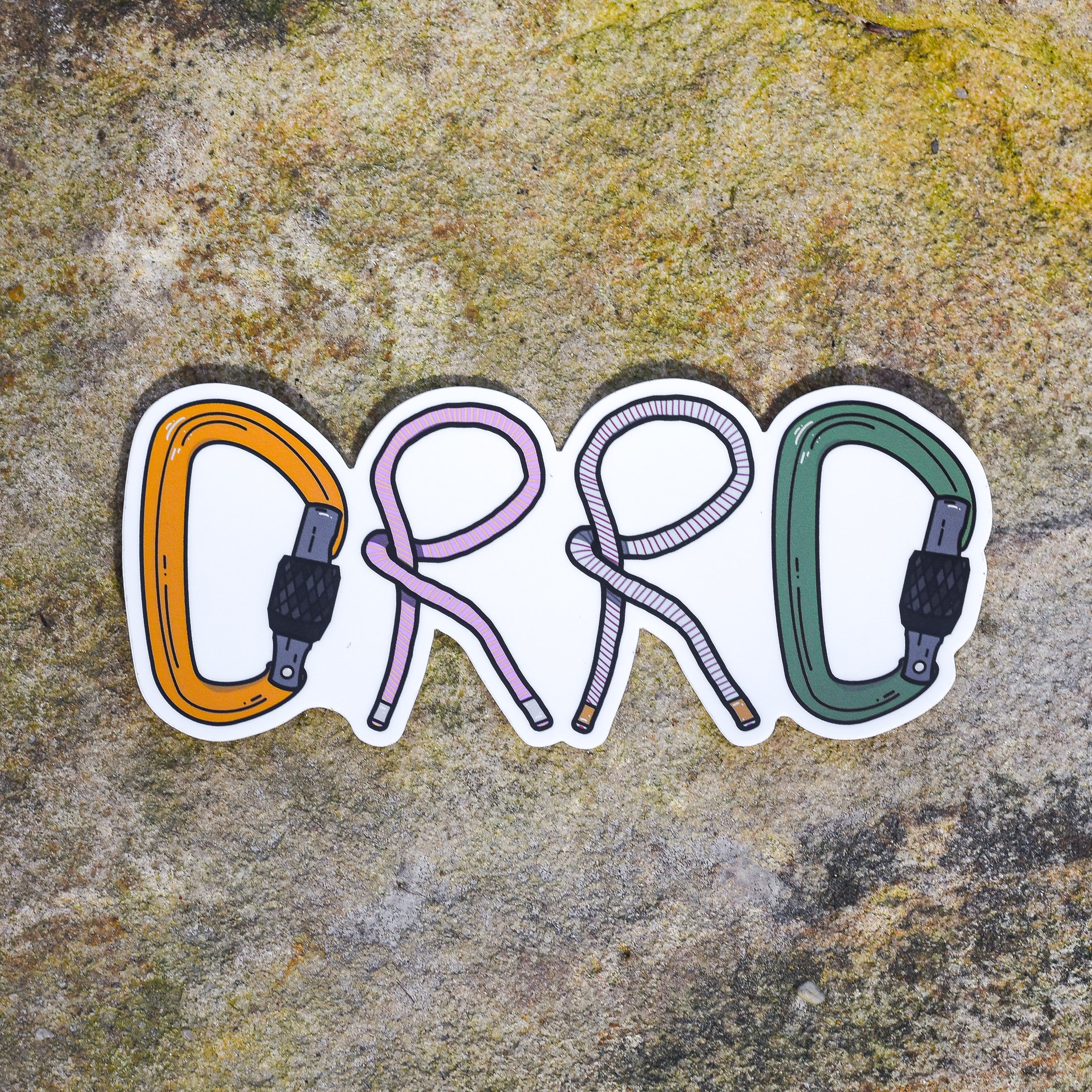 CRRC Carabiner Sticker